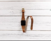 Apple Watch Uyumlu Deri Kordon 42-44-45mm Slim DT GT V18 - 3