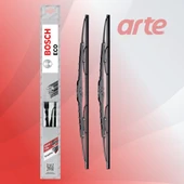 Opel Corsa C Ön Silecek Takımı | 2000-2006 | Bosch Eco Serisi | 2'li Set | thumbnail 1