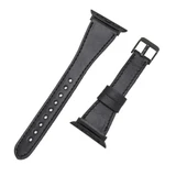 Apple Watch Uyumlu Deri Kordon 42-44-45mm Slim RST1 - 3