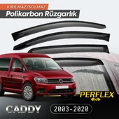 VW Caddy 2003-2020 Cam Rüzgarlığı V2 Mugen - 1