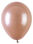 BALON RUSTİK DÜZ 12 İNC GÜN BATIMI (AÇIK ALTIN) 50 ADET - 1