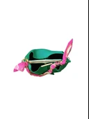 Fular Detaylı Yeşil El Omuz Çantası - 4