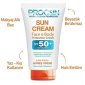 Procsin Leke Karşıtı Yüz & Vücut Güneş Kremi SPF50 50 ml - 1