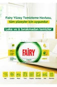 Fairy Çok Amaçlı Yüzey Temizlik Havlusu 100 Yaprak 3 Adet | Limon Yağlı | Beyaz Sirke & Karbonat - 4