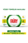 Fairy Çok Amaçlı Yüzey Temizlik Havlusu 100 Yaprak 3 Adet | Limon Yağlı | Beyaz Sirke & Karbonat - 2