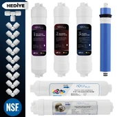Kapalı Kasa Su Arıtma Cihazı 14lü Filtresi Set - 1
