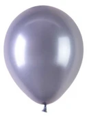 BALON RUSTİK DÜZ 12 İNC KÜL RENGİ 50 ADET - 1