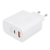 Weko WK-21446 S11-UC 25 Watt 3.0 Amper Type-C + USB Telefon Şarj Başlık Adaptörü - 2