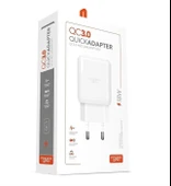 Powerway QC3 3 Amper 18W Tüm Telefonlarla Uyumlu USB Hızlı Şarj Adaptörü - 3