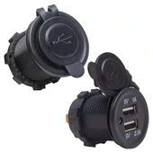 Powermaster Şase Tipi Oto Usb Şarj 5V 2.1A 5V 1A - 3