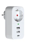 2.4a Çıkışlı 2xusb 1xtype-c Tekli Priz Ftr-17 - 1