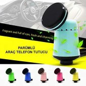 Araç İçi Parfümlü Mıknatıslı Havalandırma Telefon Tutucu Tutacağı - 1