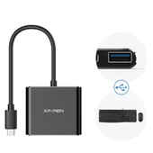 XP-Pen 3'ü Bir Arada Çok Fonksiyonlu USB-C Hub (Type C'den USB+HDMI+PD'ye) - 4