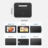 XP-Pen 13.3 İnçe kadar Tabletler İçin Grafik Ekran Tablet Standı (Artist 12 and Artist 13.3) - 2