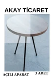 Akay 3'lü Açılı Aparat 3 Adet thumbnail 5