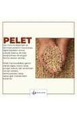 istanbul pelet A1 Kalite 20kg %100 Çam Peleti 6mm Yüksek Yanma Enerjisine Sahip Odun Peleti 20kg Şeffaf Poşet - 2