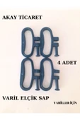 AKAY TİCARET Varil Elçik Sap 4 Adet - 1