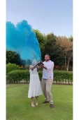 ünal grup  Baby Shower Tüp Mavi Cinsiyet Tüpü - 2