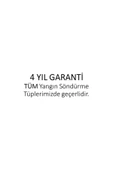 ünal grup  5 Kg (Co2 Gazlı) Yangın Söndürme Tüpü + 4 Yıl Garanti + 2021 Üretim - 3