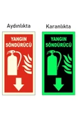 ünal grup  Yangın Tüpü Söndürme Cihazı Levhası. - 2