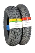 120/90-10 Tl Ve 90/90-12 Tl Dubleks Lastik Set - 1