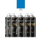Ekin 400 ml Sprey Boya Boncuk Mavi Renk 5 Adet - 1