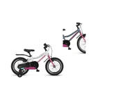 ÜMİT 1674 MOTION KIZ ÇOCUK BİSİKLETİ V 16 JANT ANTRASİT PEMBE - 1