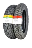120/90-10 Tl Ve 90/90-12 Tl Dubleks Lastik Set - 3