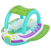 Bestway Gölgelikli Direksiyonlu Kornalı Bot 107x102 Cm - 34149 - 1
