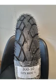 RALCO VOLTA RS-1 / MONDİAL 50 TURİSMO / 300-10 (TUBELESS) Uyumlu MOTORSİKLET LASTİĞİ ÖN/ARKA SETCİTY - 2