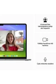 Apple 15-inch MacBook Air Apple M3 chip with 8-core CPU and 10-core GPU, 24GB, 512GB SSD Uzay Grisi - 6