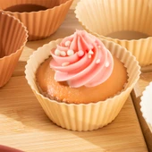 Perotti 16309 Silikon 6'lı Mini Kek Kalıbı Muffin Kek Kalıbı - 2