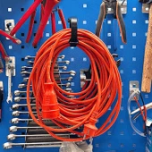 Seyyar Uzatma Kablosu Cca Turuncu 3x2.5 Mm 20 Metre Dış mekan Kablo Prizli Bahçe İçin Suya Dayanıklı - 4