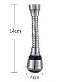 Hortumlu Esnek Su Tasarruflu 2 Modlu Musluk Başlığı thumbnail 2