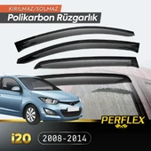 Perflex Polikarbon Kırılmaz Rüzgarlık V2 Düz Hyundai İ20 2008-2014 - 1