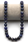 Lapis Lazuli Doğal Taş Dizi 10 mm Küre Kesim - 2