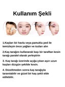 Kaş Makası Taraklı Yüz Jileti Bıyık Alma Kaş Usturası Epilasyon Kaş Ustura Seti - 6