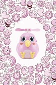Torima F-31 Pembe El Tipi Mini Fan Vantilatör Sevimli Kuş Figürlü Taşınabilir Mini Fan - 2