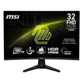 MSI MAG 32C6 31.5" 180Hz 1Ms HDMI+DP HDR FullHD Adaptive-Sync VA Curved Vesa Monitör - 1