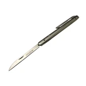 İnce D2 Çelik Çakı 18 Cm , Metal Sap - 1