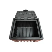 Plastik Takım Dolabı 60 cm Kilitli Bahçe Römork Ve Karavan Uyumlu thumbnail 2