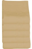 5 li Otel Ayak Havlusu Bukle Ayak İzli 50x70 Cm Renkli 16/2 Avs 250 Gr - 3