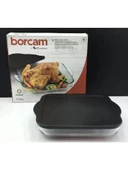 Paşabahçe 59024 Siyah Kapaklı Kare Borcam 3200 cc - 1