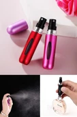 5 ML Taşınabilir Mini Boy Doldurulabilir Kırılmaz Dayanıklı Sprey Parfüm Doldurma Şişesi - 1