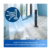 PHİLİPS 5000 SERİSİ CX5535/11 KULE TİPİ VANTİLATÖR SİYAH - 3
