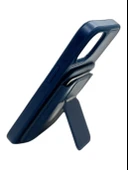 iPhone 13/14 Uyumlu Standlı Kartlıklı Magsafe Wireless Şarj Özellikli Deri Cüzdan Kılıf - 9