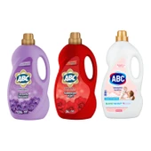 ABC Yumuşatıcı 3 lt 3 lü Karma Paket (Aşk-Lavanta-Sensitive) - 1