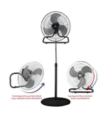 Rbs-20 Premium Sanayi Tipi Ayaklı Vantilatör 220V/50HZ/130W - 3