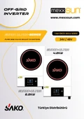 SAKO Ultra 4.2Kw Tam Sinüs Akıllı 24V 4200W thumbnail 4