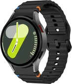 Huawei Watch GT GT2 GT3 GT4 42mm/Honor Magic 2 20mm Kordon Dekoratif Örgü Çizgili Spor Silikon Kayış - 1